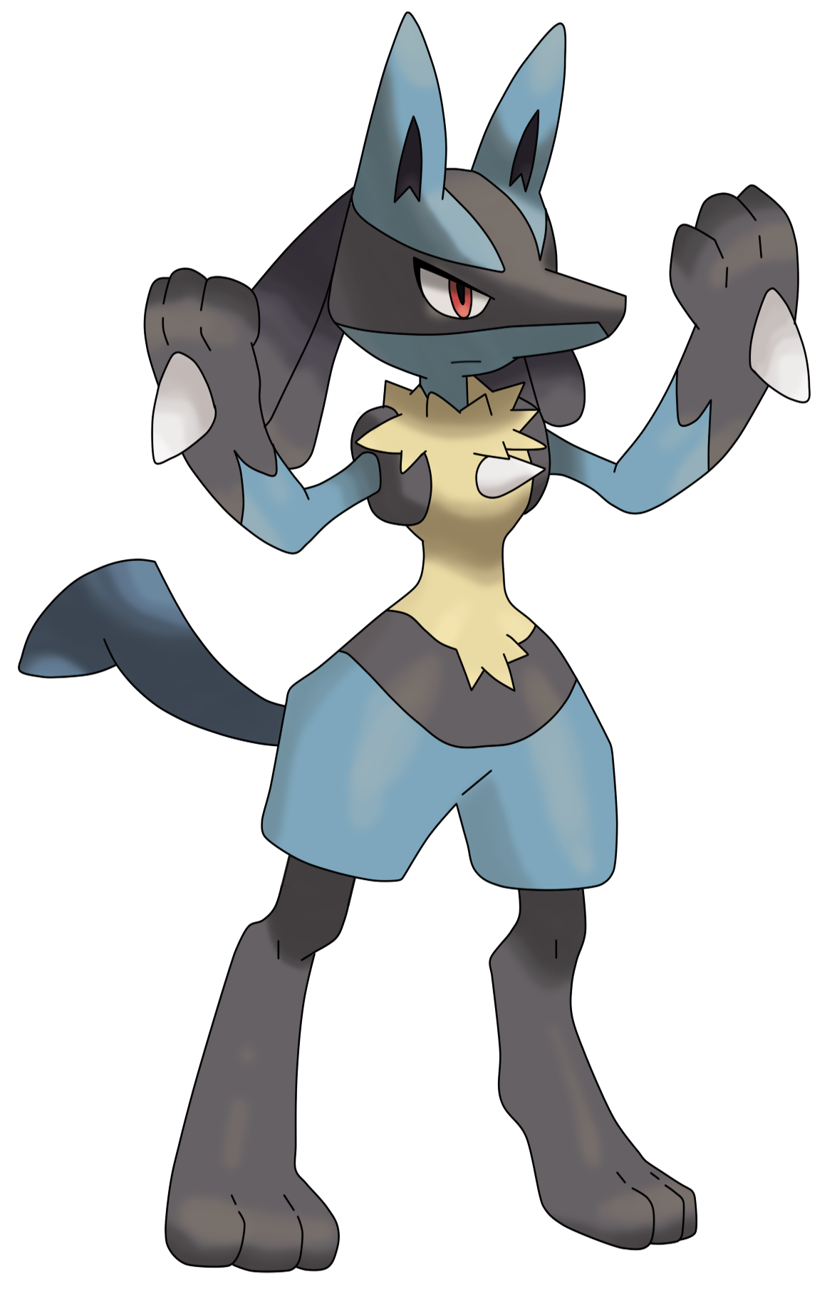 Shiny Lucario Pokemon Ranger Edit by hf978rh7834hru4r43 on DeviantArt