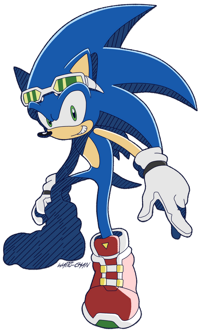 Sonic Riders by WAIT0CHAN on DeviantArt