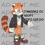 Tanooki oc Adopt Open