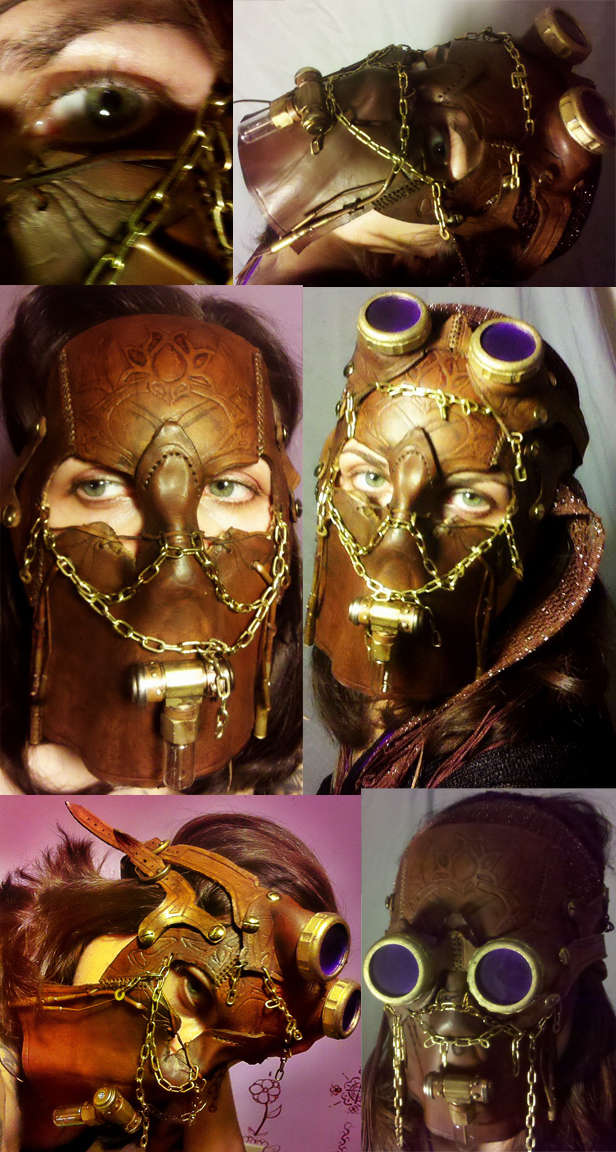 Steampunk Battle-Dancer Mask