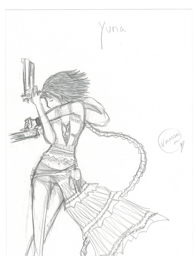 Yuna FFX2 by Bleachfananime on DeviantArt