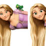 Tangled Rapunzel realistic version vs the movie