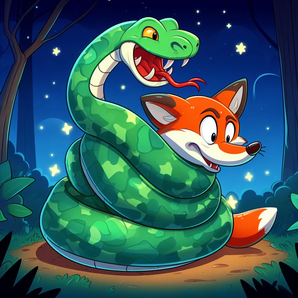 Python and Fox by KasperZ3R0 on DeviantArt