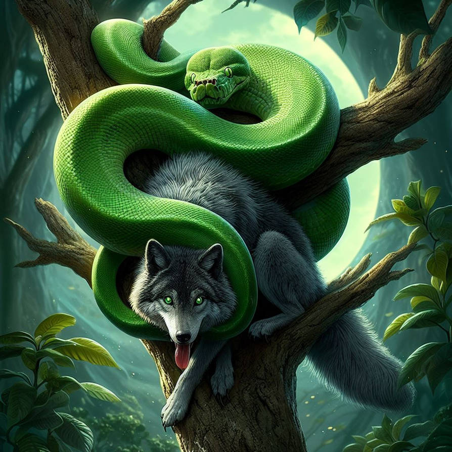 Green Tree Python by KasperZ3R0 on DeviantArt