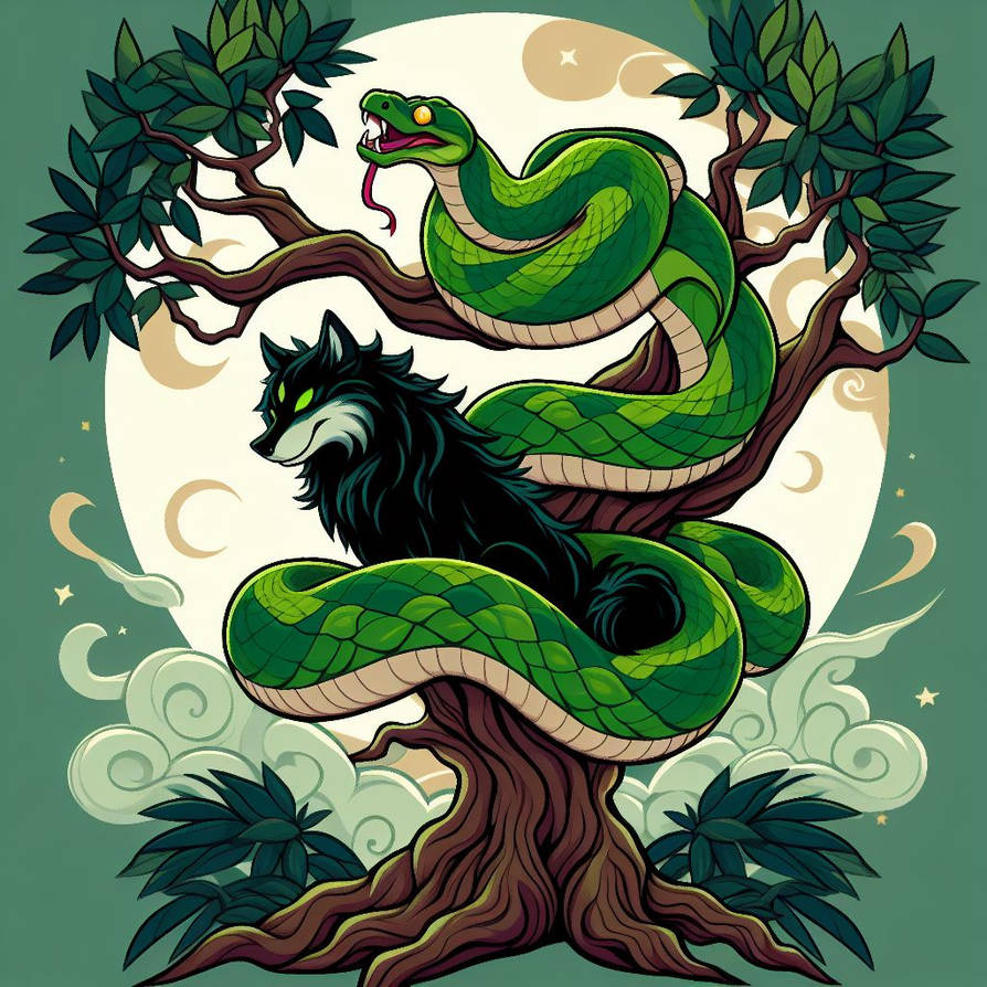 Green Tree Python by KasperZ3R0 on DeviantArt