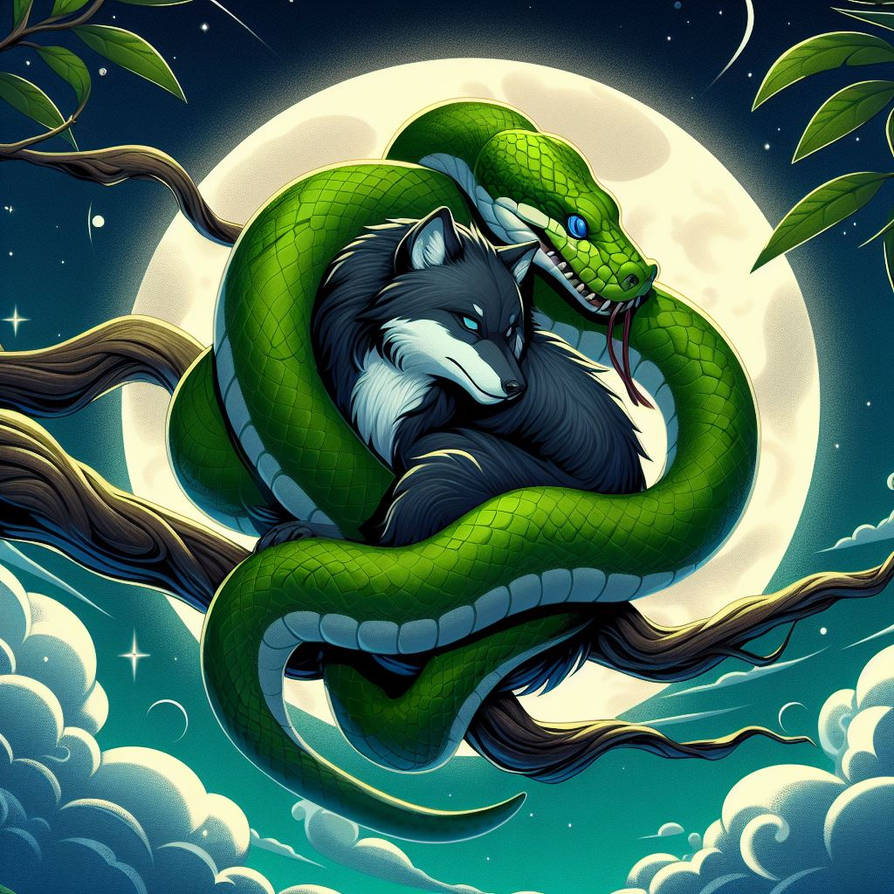 Green Tree Python by KasperZ3R0 on DeviantArt