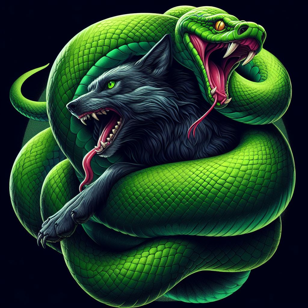 Green Tree Python by KasperZ3R0 on DeviantArt