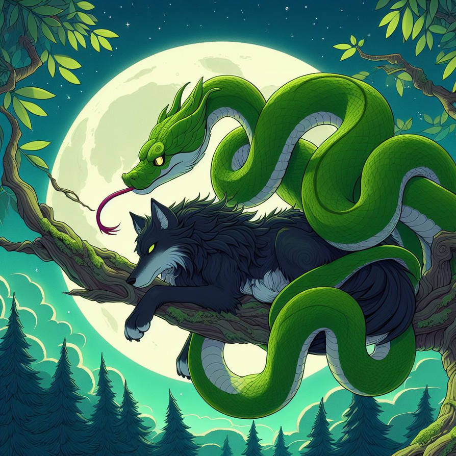 Green Tree Python by KasperZ3R0 on DeviantArt