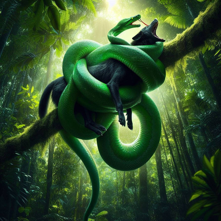 Green Tree Python by KasperZ3R0 on DeviantArt