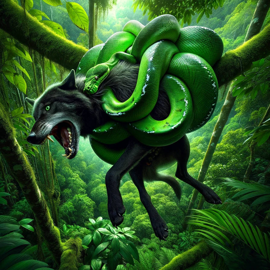 Green Tree Python by KasperZ3R0 on DeviantArt