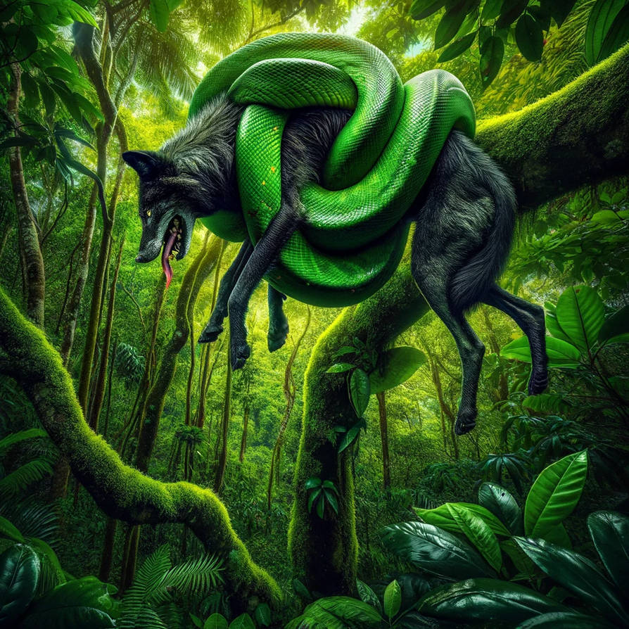 Green Tree Python by KasperZ3R0 on DeviantArt