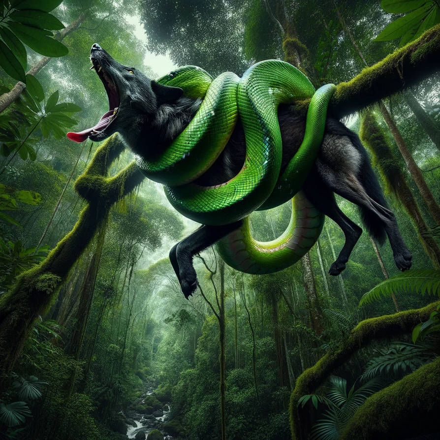 Green Tree Python by KasperZ3R0 on DeviantArt