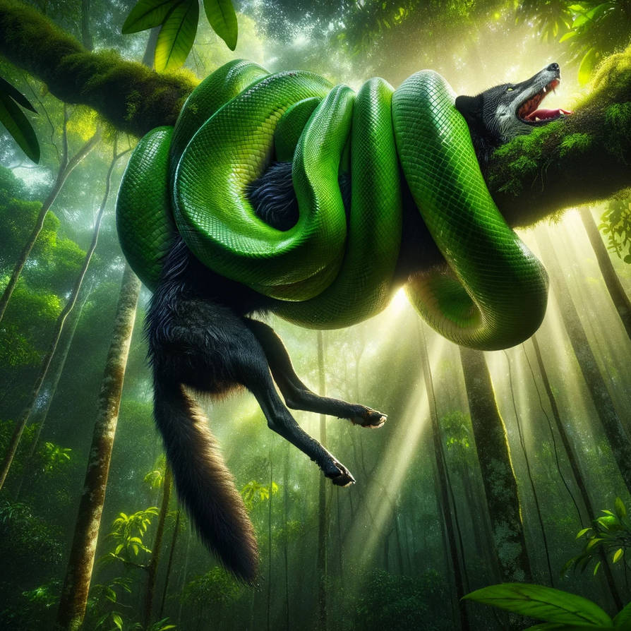 Green Tree Python by KasperZ3R0 on DeviantArt