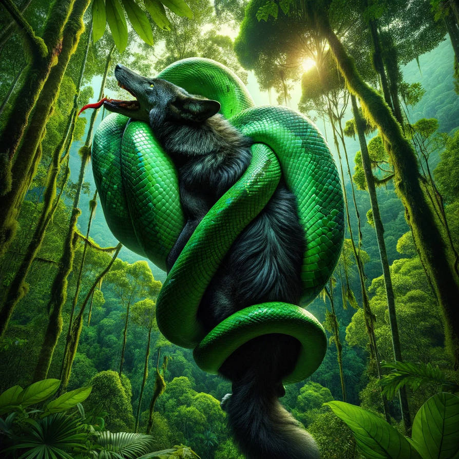 Green Tree Python by KasperZ3R0 on DeviantArt