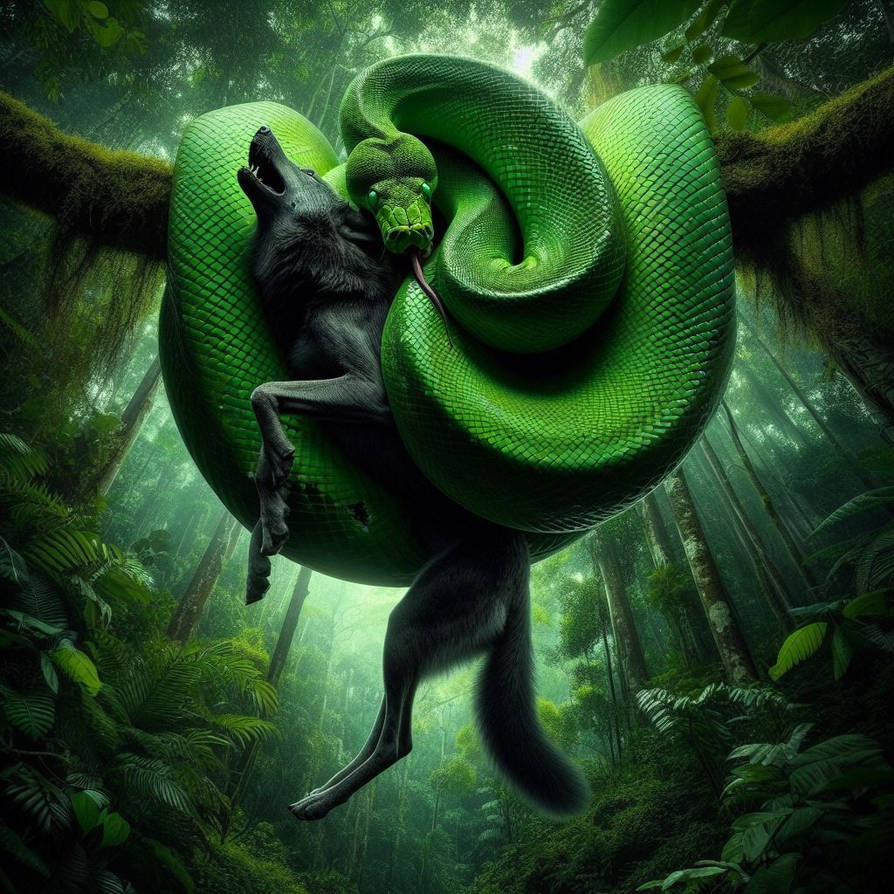 Green Tree Python Oc Green Tree Python by KasperZ3R0 on DeviantArt