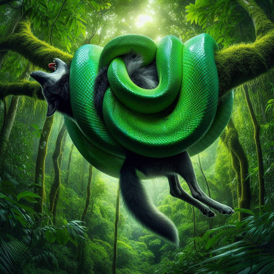 Green Tree Python by KasperZ3R0 on DeviantArt