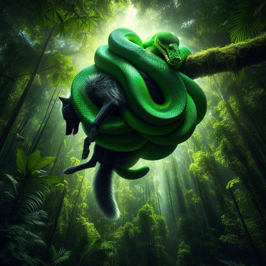 Green Tree Python Inverted Colors Green Tree Python by KasperZ3R0 on DeviantArt