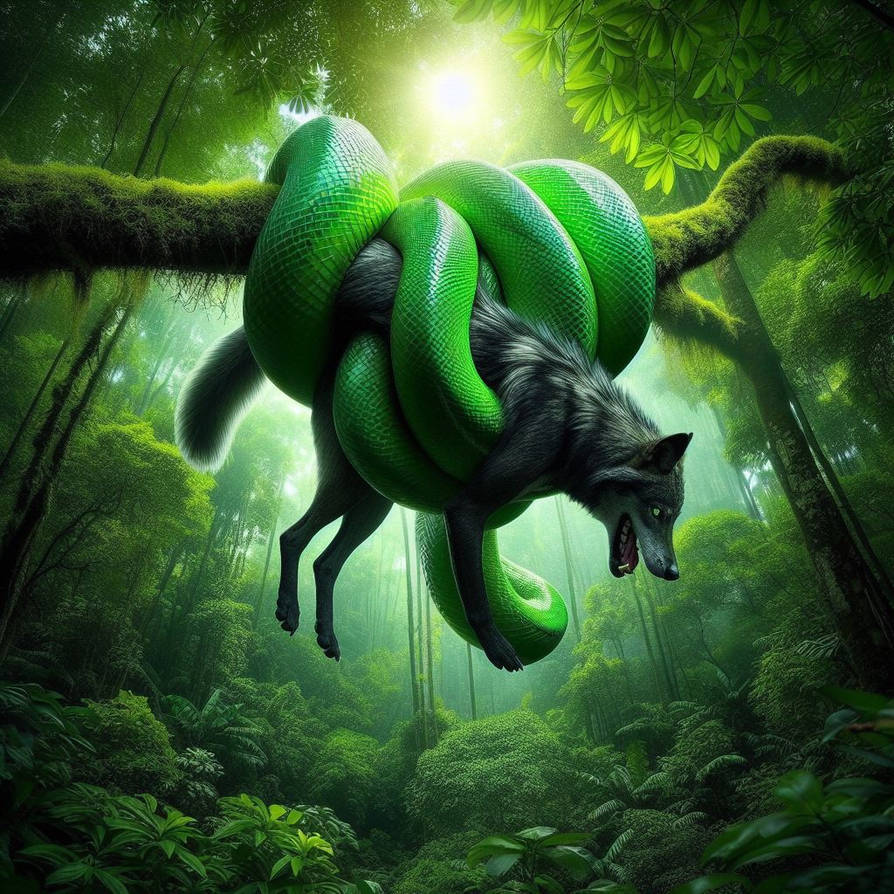 Deep Python Deviantart Green Tree Python by KasperZ3R0 on DeviantArt