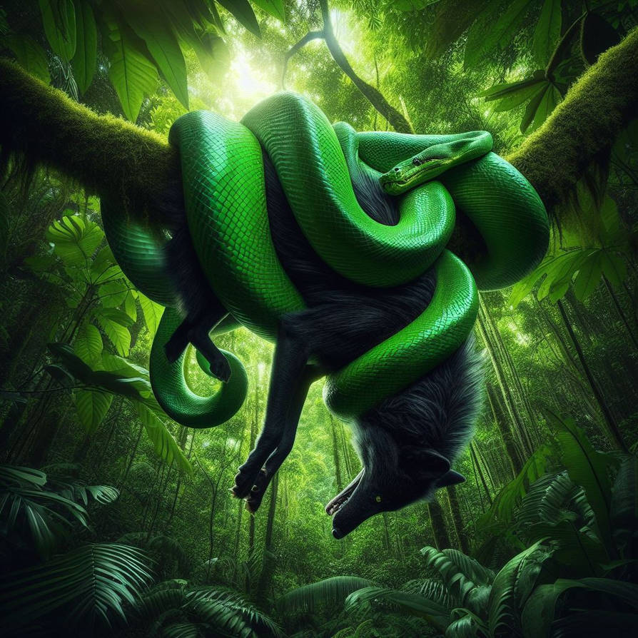 Green Tree Python by KasperZ3R0 on DeviantArt