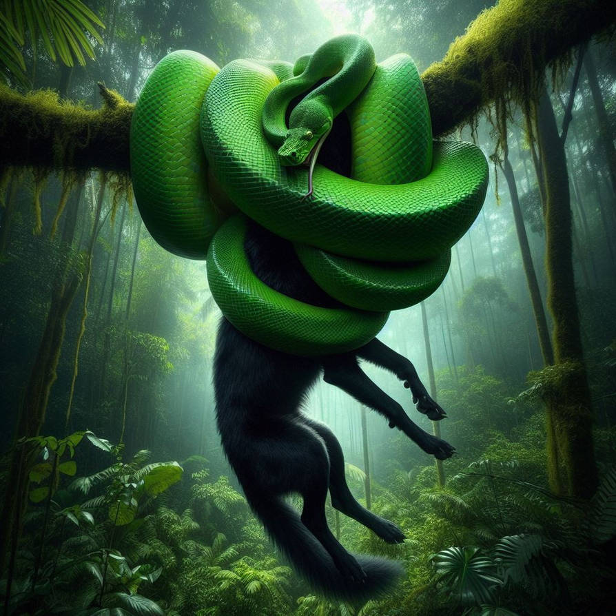Green Tree Python by KasperZ3R0 on DeviantArt