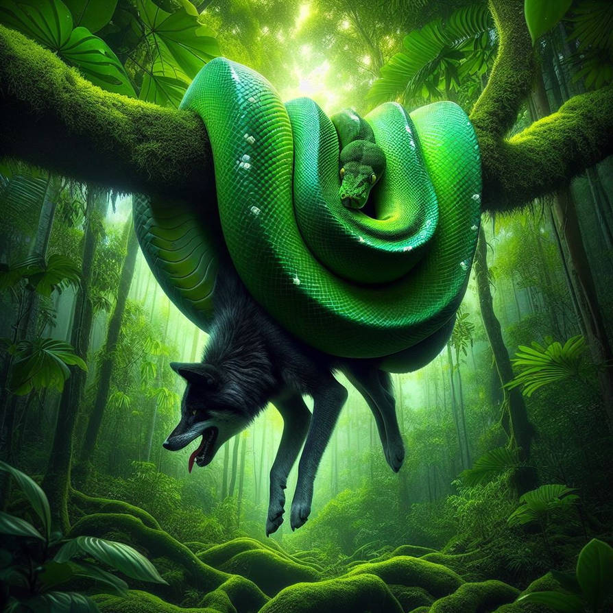 Green Tre Python Drawing Green Tree Python by KasperZ3R0 on DeviantArt