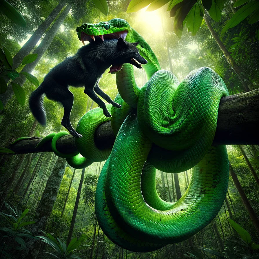 Tree Python Person Green Tree Python by KasperZ3R0 on DeviantArt