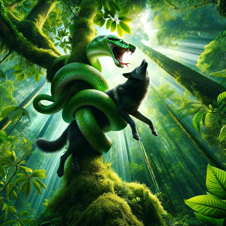 Mega Python Devintart Green Tree Python by KasperZ3R0 on DeviantArt