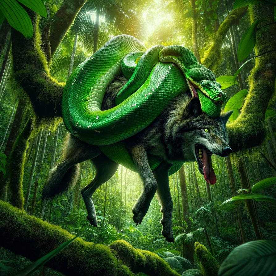 Green Tree Python by KasperZ3R0 on DeviantArt