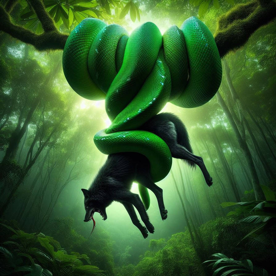 Green Tree Python Oc Green Tree Python by KasperZ3R0 on DeviantArt
