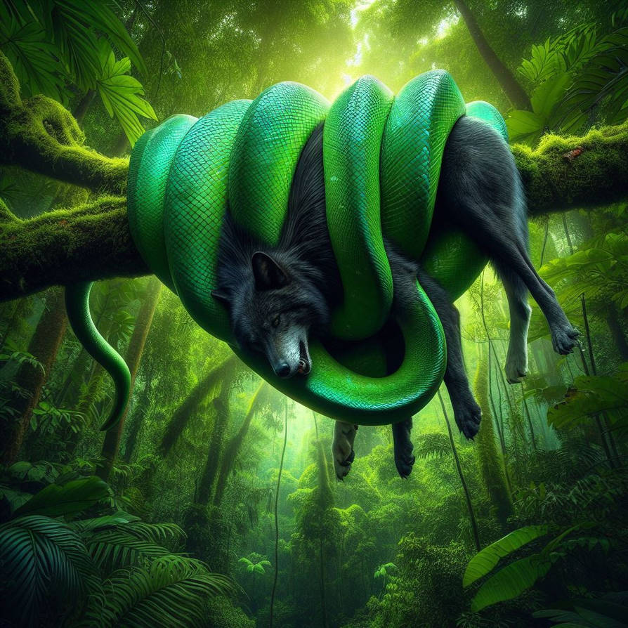 Green Tree Python by KasperZ3R0 on DeviantArt