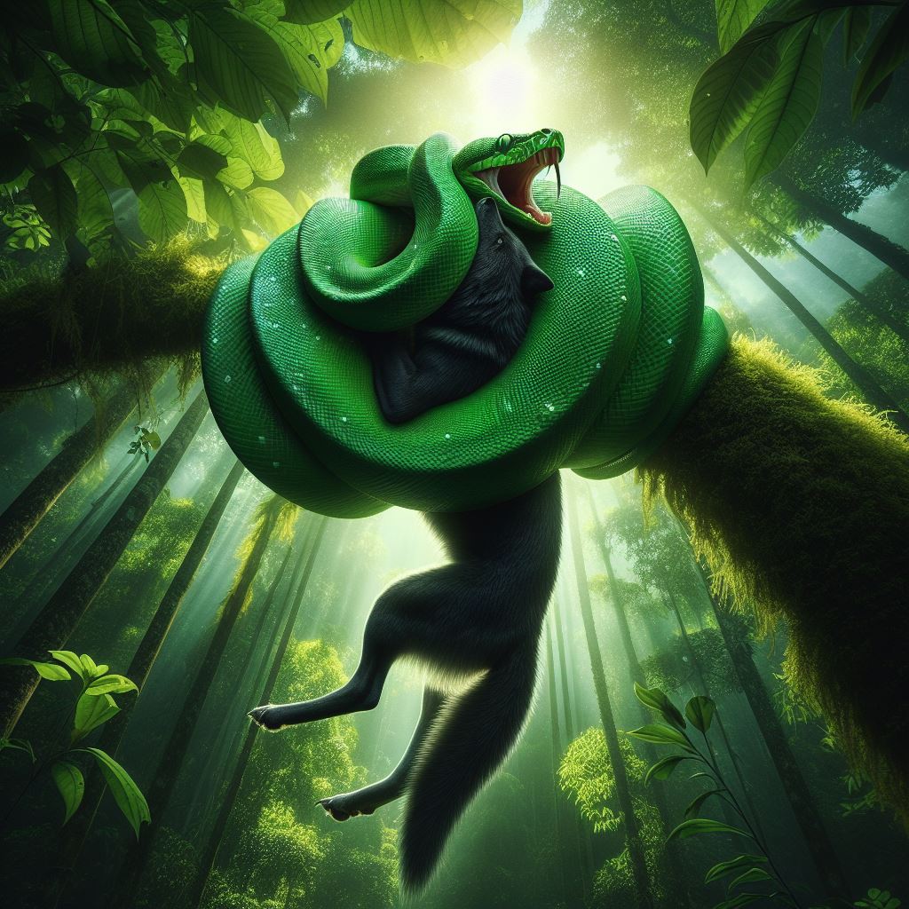 Green Tree Python by KasperZ3R0 on DeviantArt