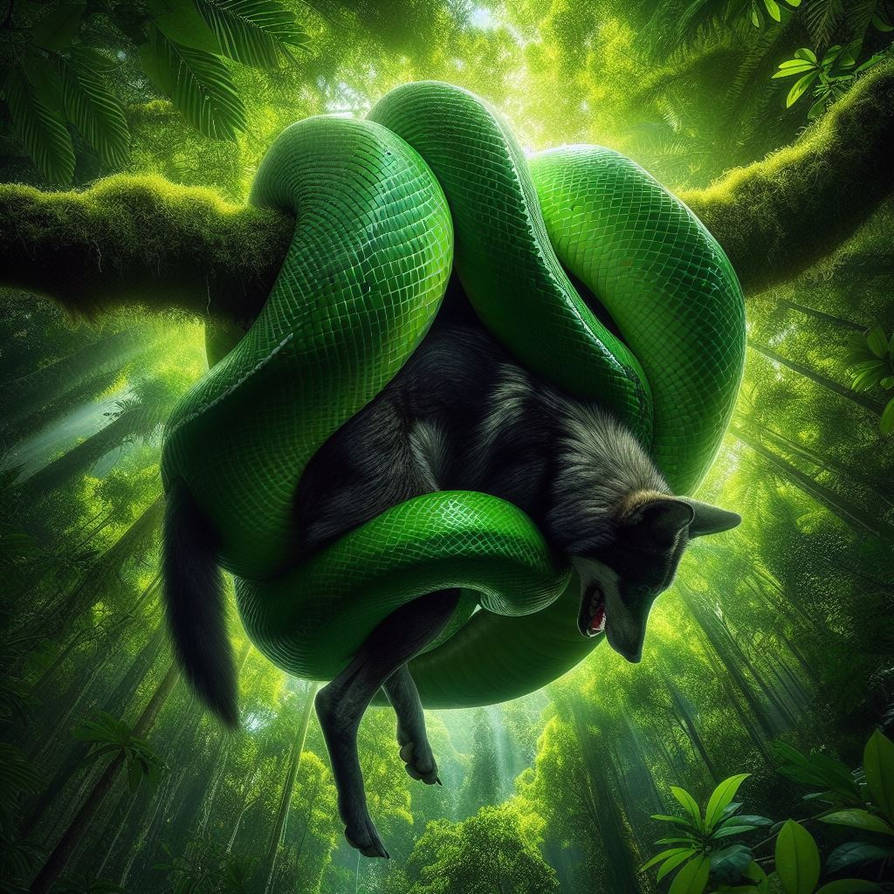 Tree Python Person Green Tree Python by KasperZ3R0 on DeviantArt