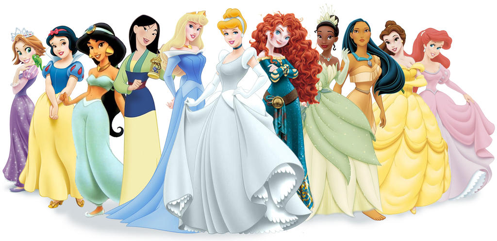 Official Disney Princesses by archibaldart on DeviantArt