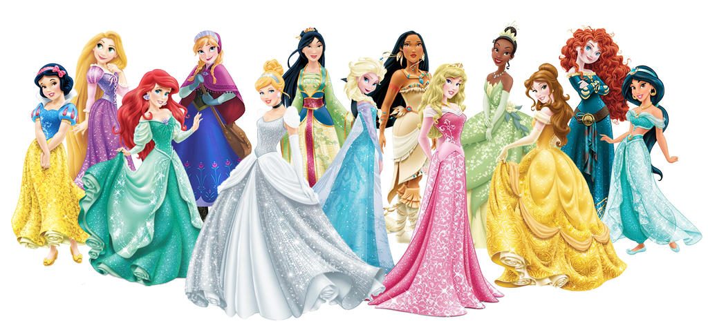 Disney Princess R Official Disney Princess by archibaldart on DeviantArt