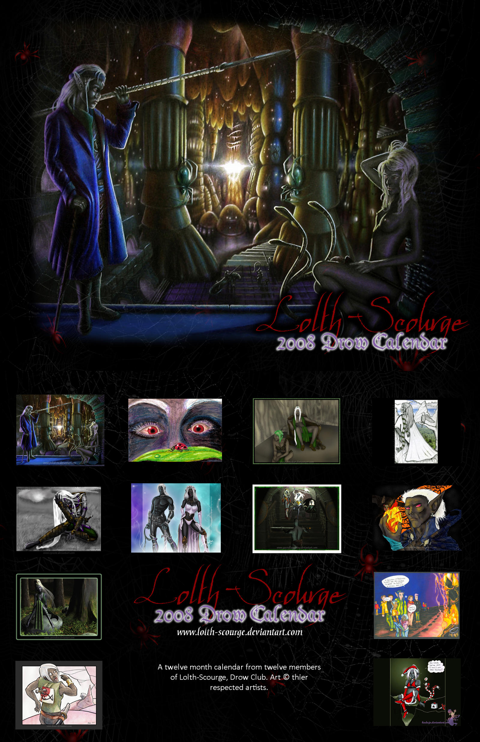 2008 LS Drow Calendar