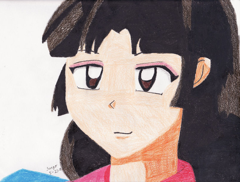 Sango in Color by robinsbaby on DeviantArt