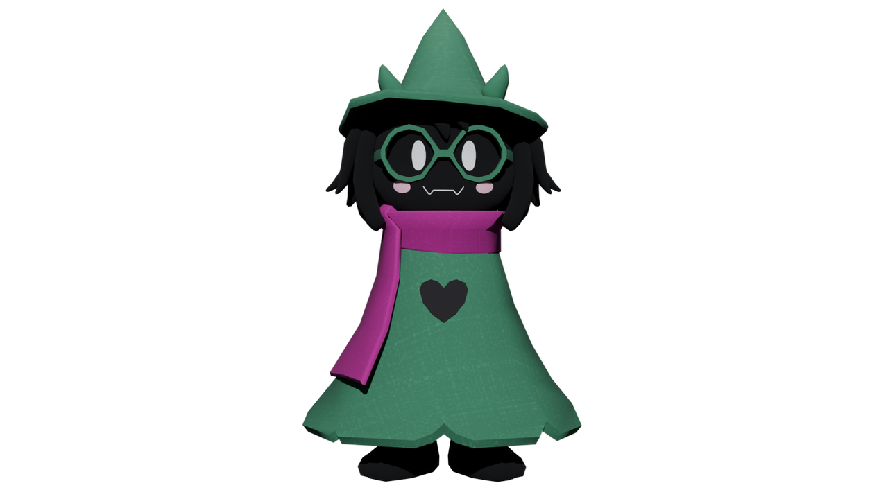 Realistic Ralsei Declining Ralsei 3D Model by GbEmpathy on DeviantArt