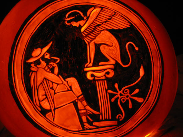 Pumpkin - Oedipus and Sphinx