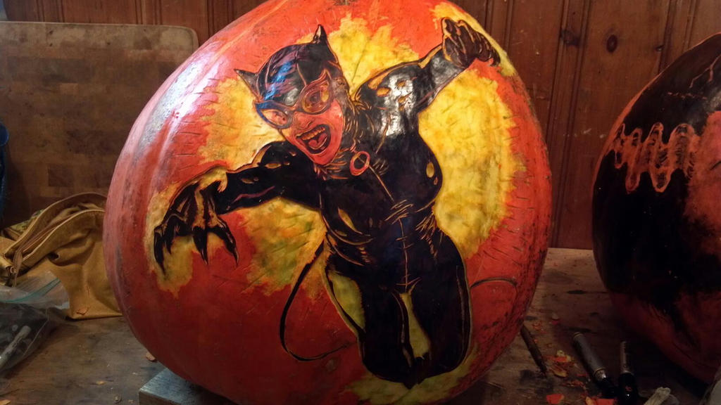 Catwoman - Unlit Carve