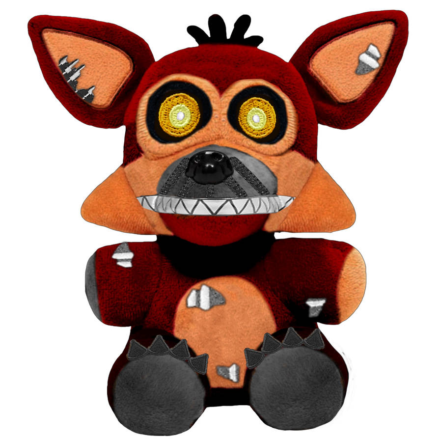 FNAF Plush: Foxy by StrangeMakesArt on DeviantArt