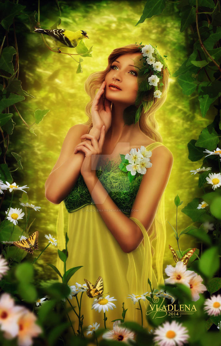 Spring mood by Vladlena111 on DeviantArt