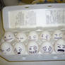 Our eggs. Yeah.