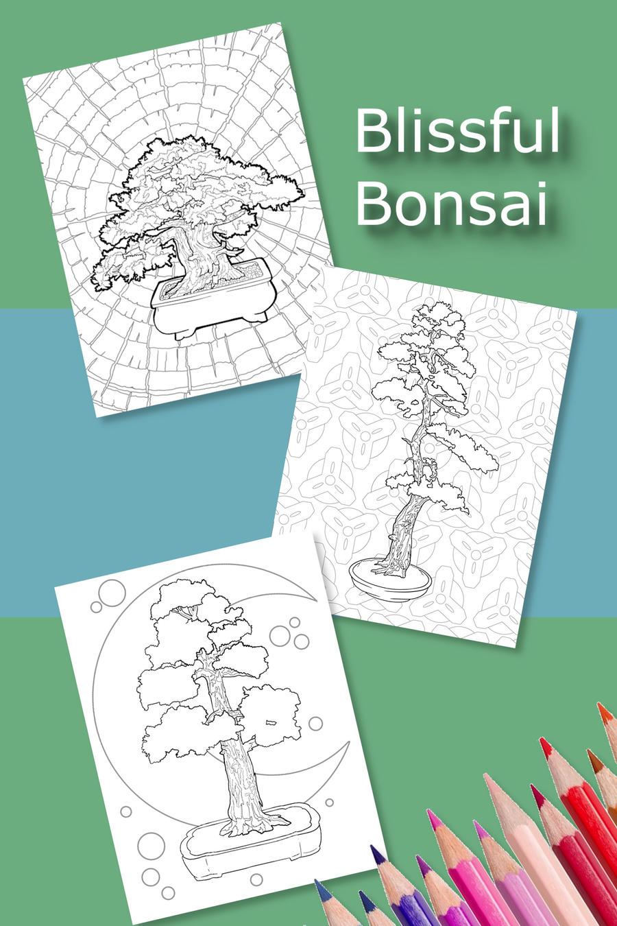 Download Blissful Bonsai Coloring Book Digital Download By Trash Empress On Deviantart