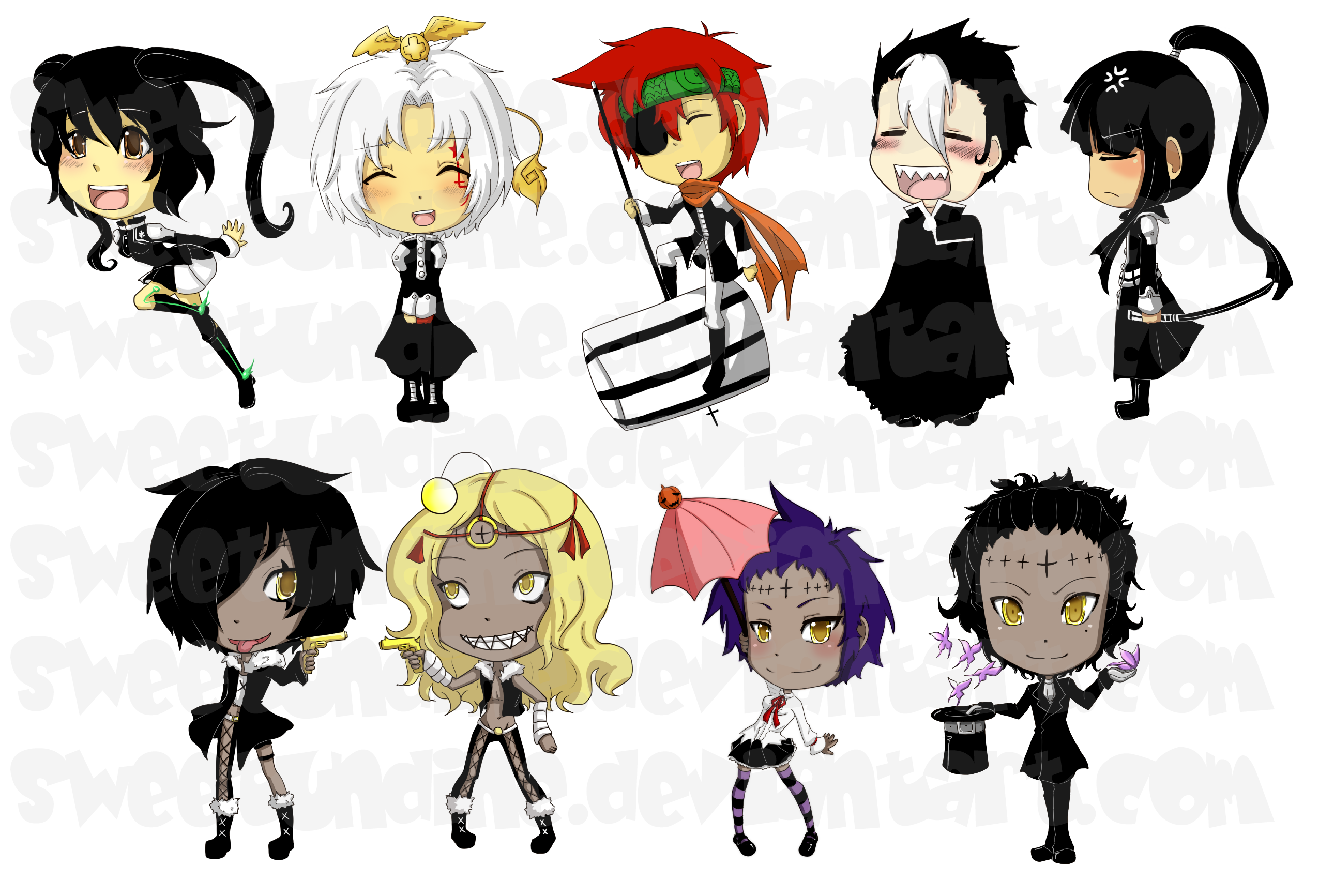 D Gray Man - Keychains by SweetUndine on DeviantArt D Gray Man - Keychains by SweetUndine on DeviantArt