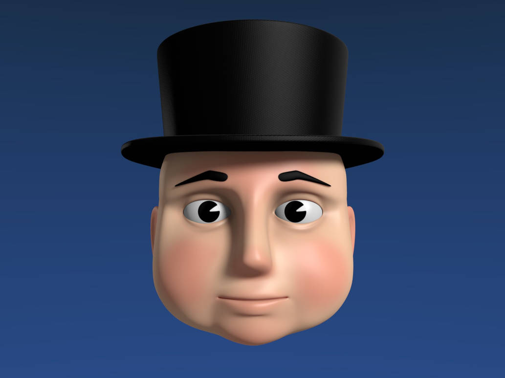 Fat Controller Smiling The fat controller by DynaMoDigitalDesign on DeviantArt