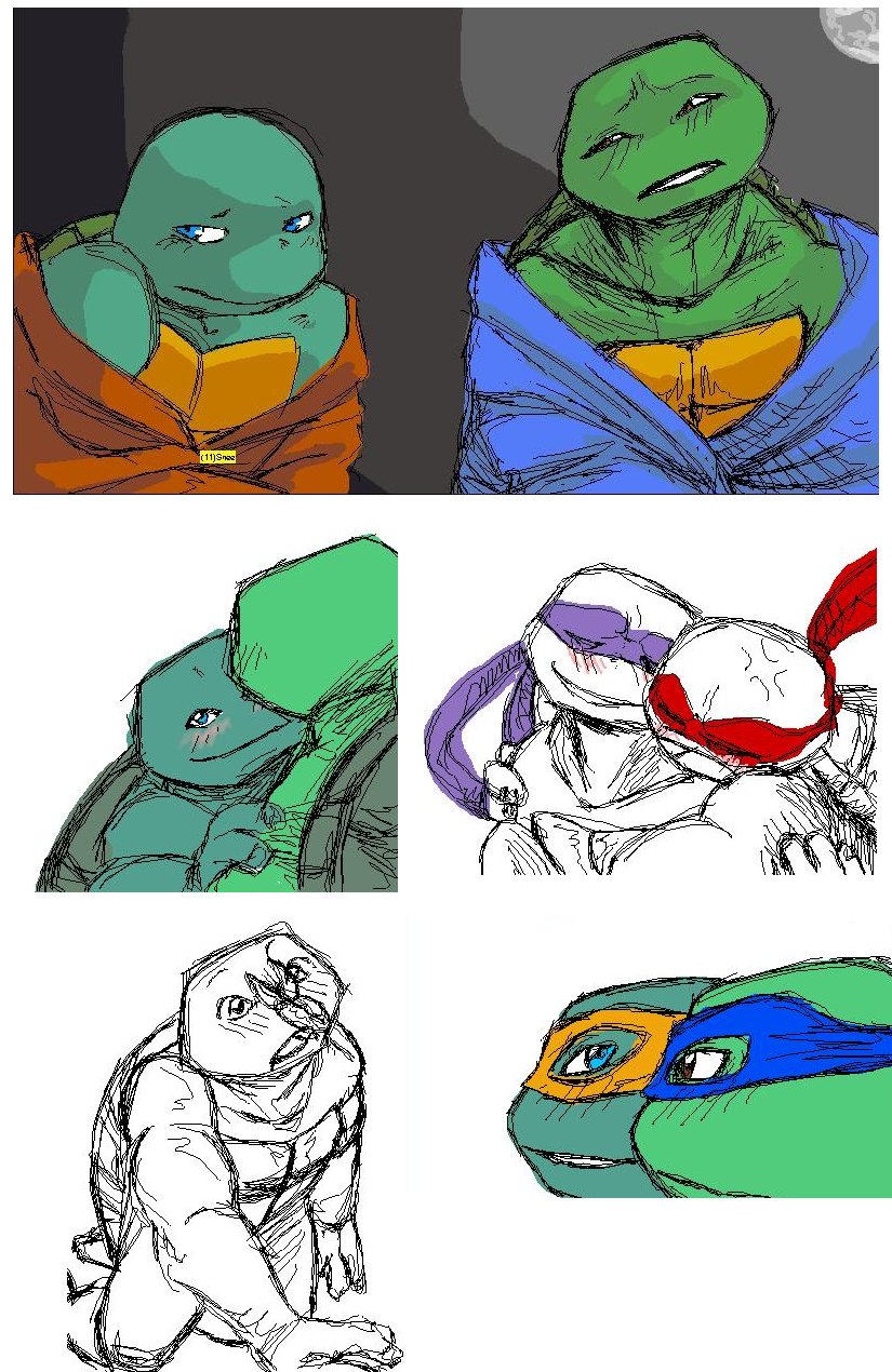 Turtlecest Paintchat Doodles4