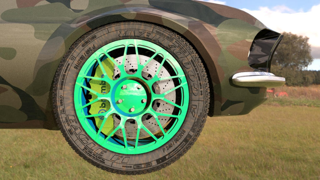 Mustang RTR-X - Detailed Wheel Zoom by Shark-221 on DeviantArt