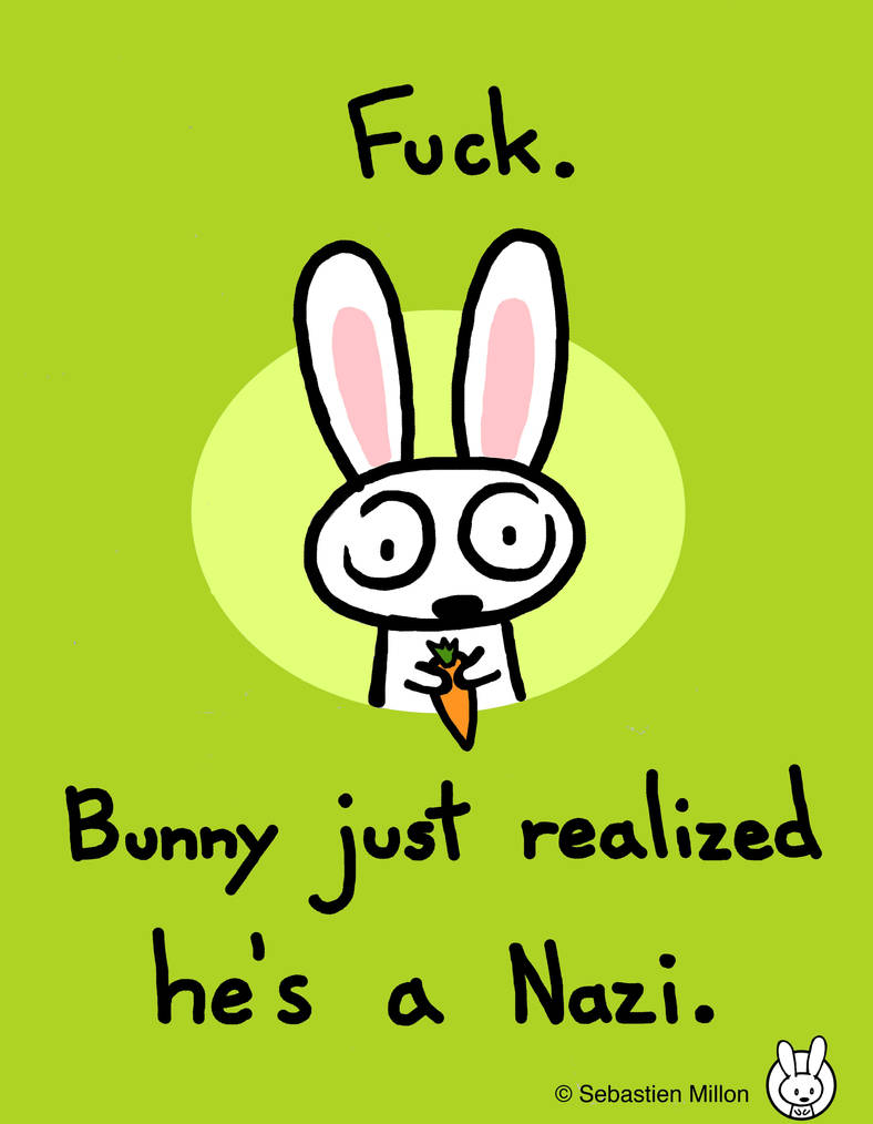 Nazi Rabbit Catoon Bunny's a Nazi. by sebreg on DeviantArt