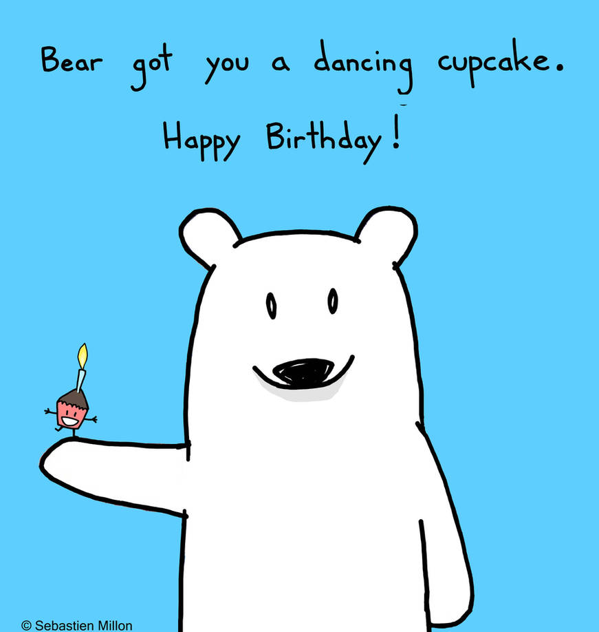 Bears are you happy. Смешные открытки Happy Birthday. Открытка с др Минимализм. С днем рождения Минимализм. Смешные рисунки на день рождения.