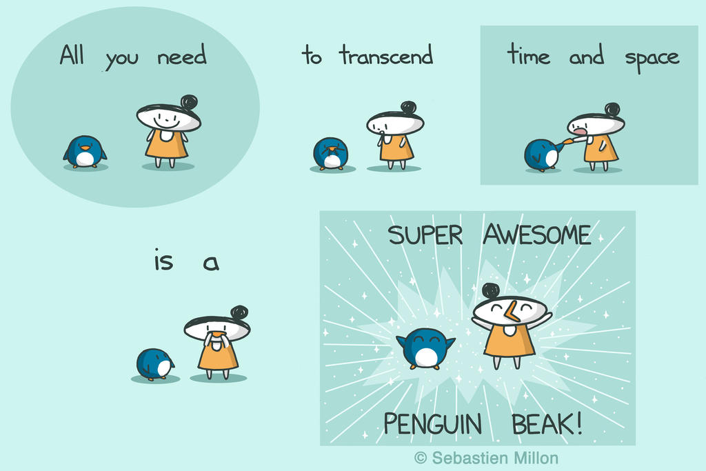 Super Awesome Penguin Beak